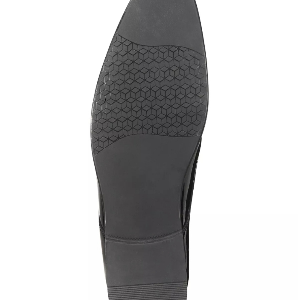 Alfani Men's Warner Patent Lace-up Oxfords Black -8 - Picture 4 of 7